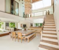 Villa Casa Mateo, Living y comedor